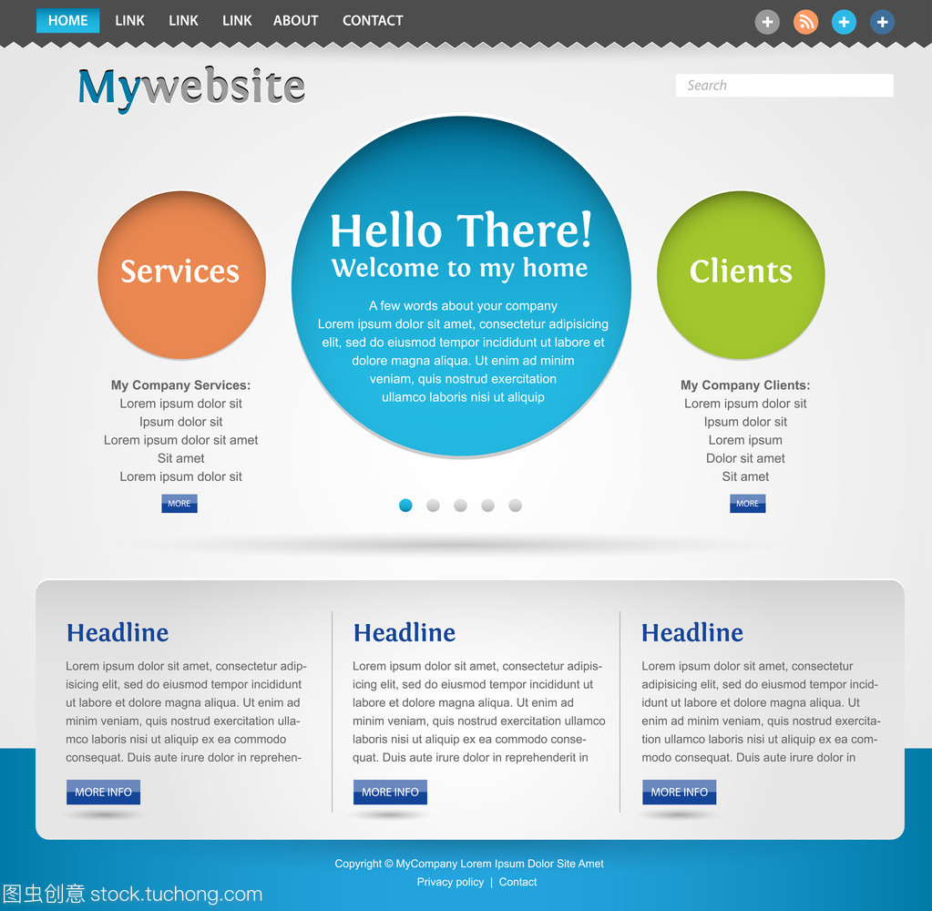 現(xiàn)代創(chuàng)意網(wǎng)站模板設(shè)計(jì) 打造引人入勝的數(shù)字體驗(yàn)